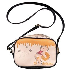 Loungefly Black and Orange Winnie the Pooh Crossbody Bag